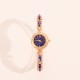 العلامة التجارية الجديدة 2024 Women's Gemstone Watch inlaid Diamond Watch ، Frasnable Student Claw Chain Watch Watch Watch Watch