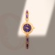 العلامة التجارية الجديدة 2024 Women's Gemstone Watch inlaid Diamond Watch ، Frasnable Student Claw Chain Watch Watch Watch Watch