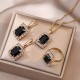 قلادات أوروبية وأمريكية عبر الإنترنت للنساء على الإنترنت المشاهير Zircon Zircon Menterasile Earrings Pendant Wath's Watch Stail Twist Metal Twist قلادات أوروبية وأمريكية عبر الإنترنت للنساء على الإنترنت المشاهير Zircon Zircon Menterasile Earrings Pendant Wath's Watch Stail Twist Metal Twist