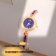 العلامة التجارية الجديدة 2024 Women's Gemstone Watch inlaid Diamond Watch ، Frasnable Student Claw Chain Watch Watch Watch Watch