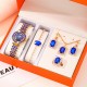 مجوهرات مجوهرات مقطوعة من الماس الساخنة المليئة بالسيدات الساخنة ترتدي مراقبة Watch Watch Watch Fashion Trendy Watch Necklace Excesssories مجوهرات مجوهرات مقطوعة من الماس الساخنة المليئة بالسيدات الساخنة ترتدي مراقبة Watch Watch Watch Fashion Trendy Watch Necklace Excesssories