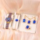 مجوهرات مجوهرات مقطوعة من الماس الساخنة المليئة بالسيدات الساخنة ترتدي مراقبة Watch Watch Watch Fashion Trendy Watch Necklace Excesssories مجوهرات مجوهرات مقطوعة من الماس الساخنة المليئة بالسيدات الساخنة ترتدي مراقبة Watch Watch Watch Fashion Trendy Watch Necklace Excesssories