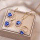 قلادات أوروبية وأمريكية عبر الإنترنت للنساء على الإنترنت المشاهير Zircon Zircon Menterasile Earrings Pendant Wath's Watch Stail Twist Metal Twist قلادات أوروبية وأمريكية عبر الإنترنت للنساء على الإنترنت المشاهير Zircon Zircon Menterasile Earrings Pendant Wath's Watch Stail Twist Metal Twist