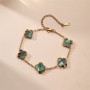 Cross border clover bracelet popular women's jewelry accessories novice accessories women's European and American accessories niche high-end wholesale
