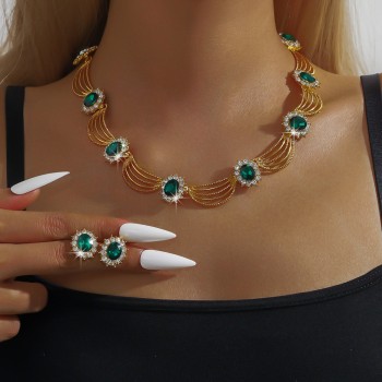 قصر الفن الرجعي مروحة جميلة على شكل شبكة الأحمر قلادة أقراط مجموعة انفجار الراقية في الغلاف الجوي سلسلة الترقوة قصر الفن الرجعي مروحة جميلة على شكل شبكة الأحمر قلادة أقراط مجموعة انفجار الراقية في الغلاف الجوي سلسلة الترقوة