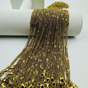 عبر الحدود Baitai سلسلة التبعي سلسلة جانبية بين الضغط قلادة 18K مطلي لون الجملة قصيرة بسيطة الرياح قلادة عبر الحدود Baitai سلسلة التبعي سلسلة جانبية بين الضغط قلادة 18K مطلي لون الجملة قصيرة بسيطة الرياح قلادة