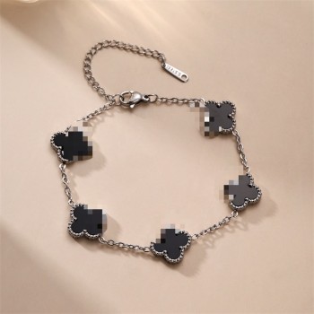 انفجار عبر الحدود لاكي البرسيم التيتانيوم الصلب سوار الفولاذ المقاوم للصدأ أزياء بسيطة 100 لا تتلاشى المجوهرات بالجملة انفجار عبر الحدود لاكي البرسيم التيتانيوم الصلب سوار الفولاذ المقاوم للصدأ أزياء بسيطة 100 لا تتلاشى المجوهرات بالجملة