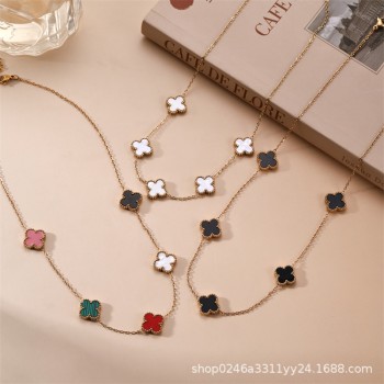 حارّ عمليّة بيع عبر الحدود أربعة البرسيم عقد إمرأة نمط مئة بناء وجه مزدوجة خمسة زهرة fritillaria حارّ عمليّة بيع عبر الحدود أربعة البرسيم عقد إمرأة نمط مئة بناء وجه مزدوجة خمسة زهرة fritillaria