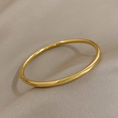 الذهب الأصفر التيتانيوم الصلب سوار المرأة الراقية الشعور الزركون سوار عاشق الذهب الأصفر التيتانيوم الصلب سوار المرأة الراقية الشعور الزركون سوار عاشق