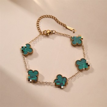 13mm البرسيم التيتانيوم الصلب سوار ضوء ترف على الوجهين عالية الجودة مصنع الليزر مباشرة