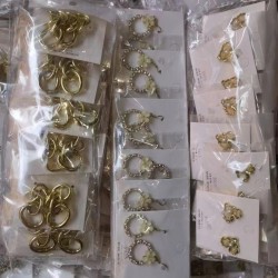 Mix trending earrings 925 silver pin